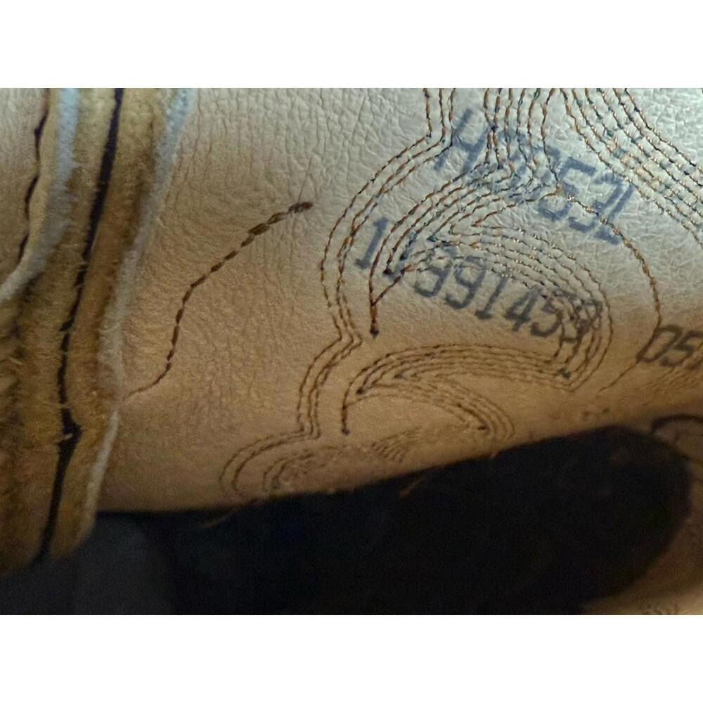 Women’s Tony Lama Cowboy Boots Sz 9B Style H2053L  Full Quill Handcrafted In USA - Picture 12 of 16